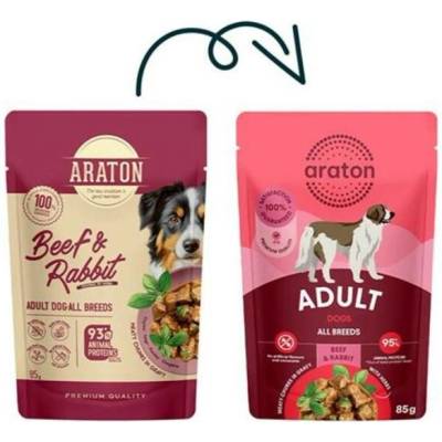 Araton Dog Adult Beef & Rabbit 85 g