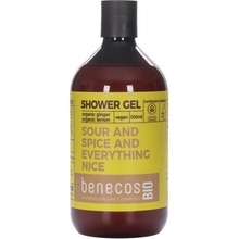 Benecos sprchový gel Zázvor + Citron 500 ml