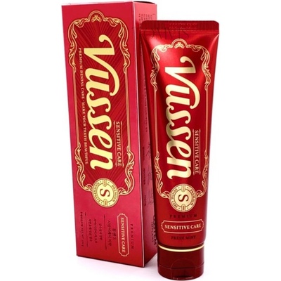 Vussen S Паста за зъби за чувствителни зъби и венци, 120 g