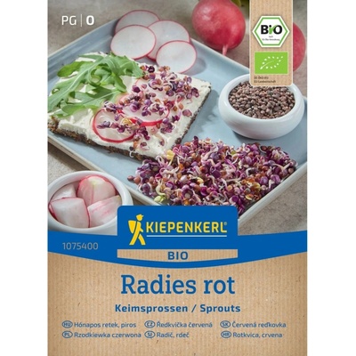 KIEPENKERL BIO Ředkvička červená Raphanus sativus ke klíčení 30 g