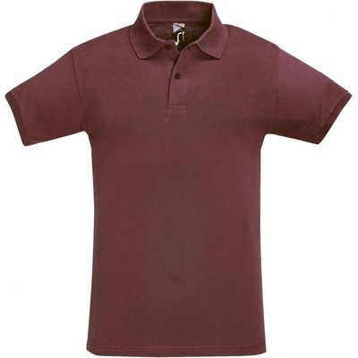 Soľs Perfect men pánská polokošile SL11346 Burgundy