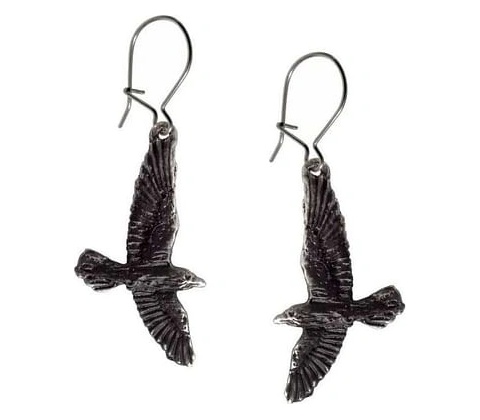 Alchemy Gothic Black Raven E333