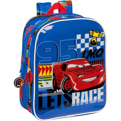 Mattel Детска раница Cars Race ready Син 22 x 27 x 10 cm