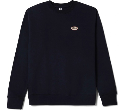 Brixton Parson Patch Crew Classic Navy