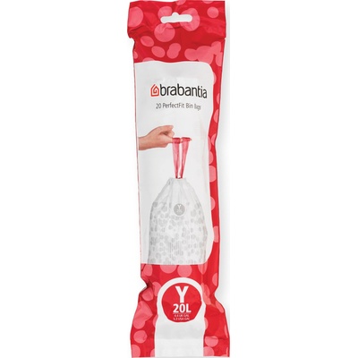 Brabantia Торбички за боклук Brabantia PerfectFit размер Y 20 л 120 бр (138300)
