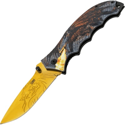 Herbertz CJH one-handed knife, Dragon
