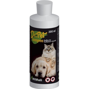 Dr.PET Antiparazitárny šampón pre psy a mačky 200 ml