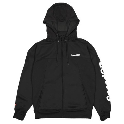 SPEEDQB Tech ZIP Hoodie černá