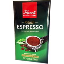 Franck Rituali Espresso mletá 250 g