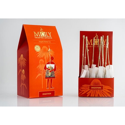 MOLY Prémiový BIO bylinkový čaj Digestion 29 g