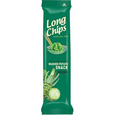 Long Chips Bramborové Chipsy Wasabi 75 g