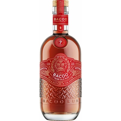 Bacoo 7y Rum 40% 0,7 l (kartón)