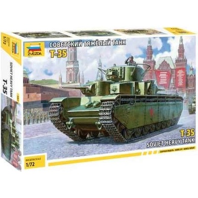 Zvezda Soviet Heavy Tank T-35 1:72