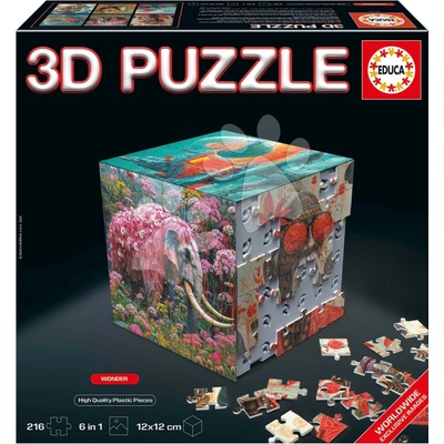 Educa 3D Puzzle Wonder Cube 216 ks