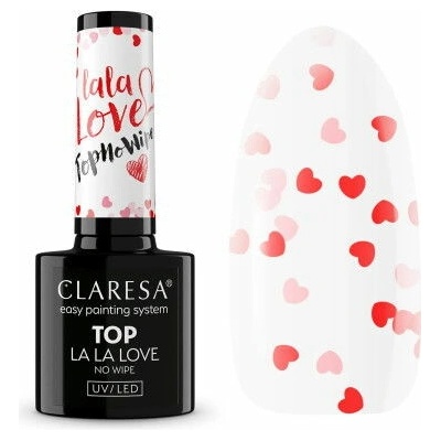 Claresa Top No Wipe La La Love 5g bezfarebný valentínsky NoWipe