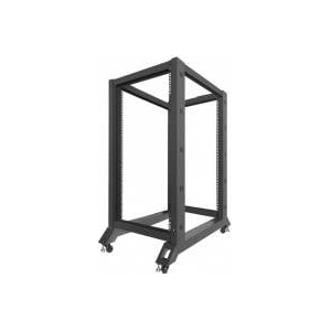 Lanberg Open rack stand 22U 600x1000 black