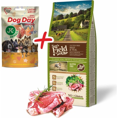 Sam's Field Gluten Free Adult Medium Beef & Veal 13 kg