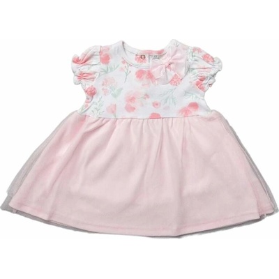 Kojenecké květované šatičky s tylovou sukýnkou