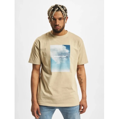 Mister Tee Мъжка тениска в бежов цвят Mister Tee EverydayUB-MT1881-03872 - Бежов, размер XS
