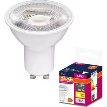 OSRAM Led ЛАМПА value plast par16 35 osram 3.5w 2700k gu10 36° (2024007601)