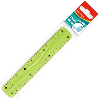 Keyroad 337389 pravítko ohebné Flexi 20 cm / mix barev