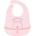 Kikkaboo Лигавник силиконов Bear with me Pink (31303030042)