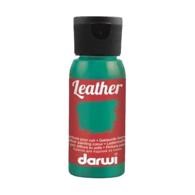 Darwi Leather farba na kožu tmavá zelená (420050626) 0,05 L