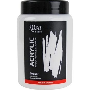 Rosa Gallery АКРИЛНА боя Zinc White (603) 400 ml 1 бр (324161603)