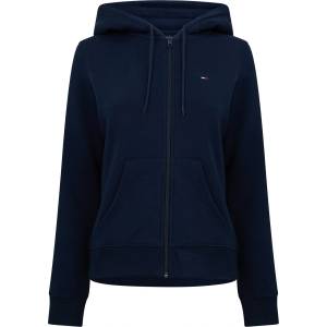 Tommy Hilfiger Суичър Tommy Jeans Women's Flag Zip Hoodie - Dark Night Navy