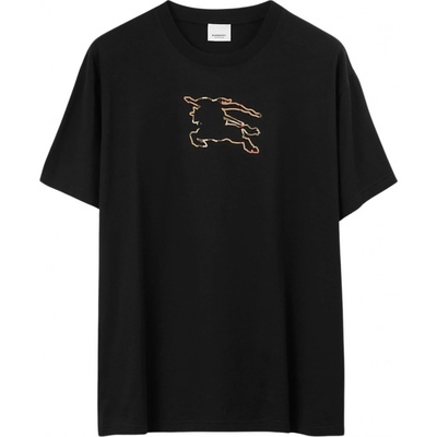 Burberry Check EKD Black tričko