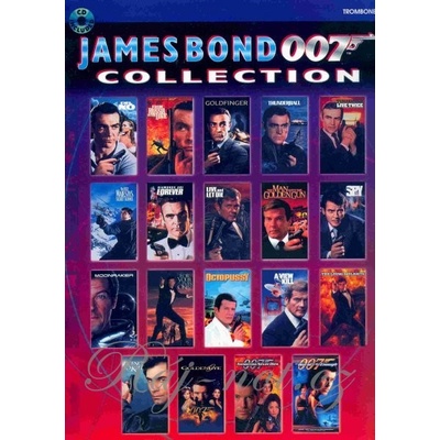 James Bond 007 Collection + CD / trombón pozún