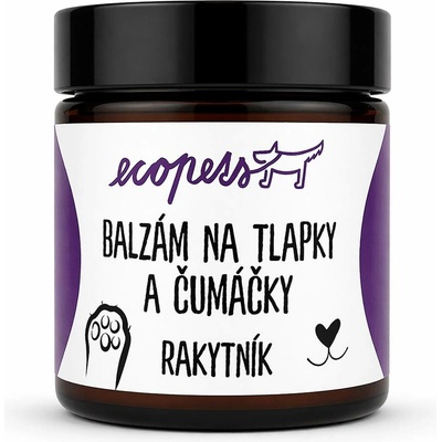 Ecopets balzám na tlapky a čenich s rakytníkem 30 ml – Zbozi.Blesk.cz