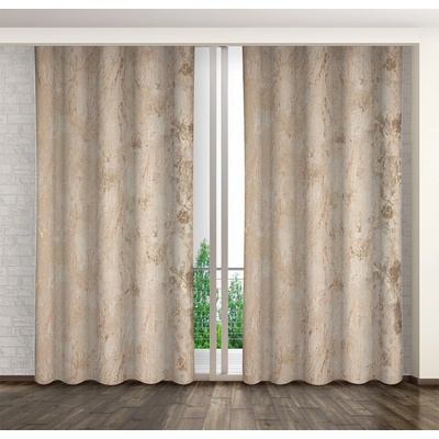 Luxusný záves s mramorovým vzorom ZME-115 Rozmer závesu: 140x250cm