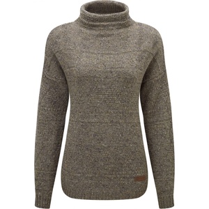 Sherpa Дамски вълнен пуловер Sherpa Women's Yuden Pullover Sweater Merino jumper - Maato Grey (105-2044-1113)