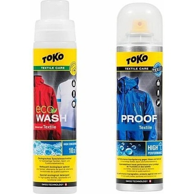 Duo-Pack Textile Proof & Eco Textile Wash veľkosť hardgoods 250 ml