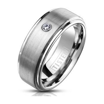 Spikes USA TIS0012 Snubní prsten Tisten se zirkonem TIS0012 6ZR