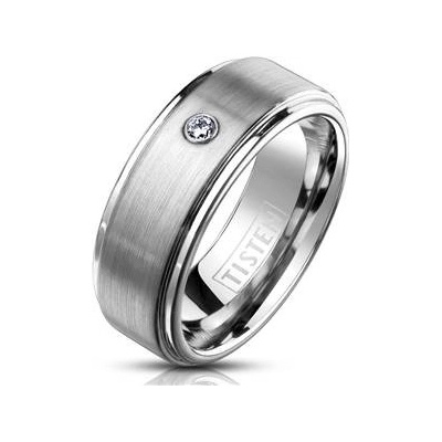 Spikes USA TIS0012 Snubní prsten Tisten se zirkonem TIS0012 6ZR