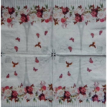 Ambiente obrúsky Romantic Paris 33x33cm