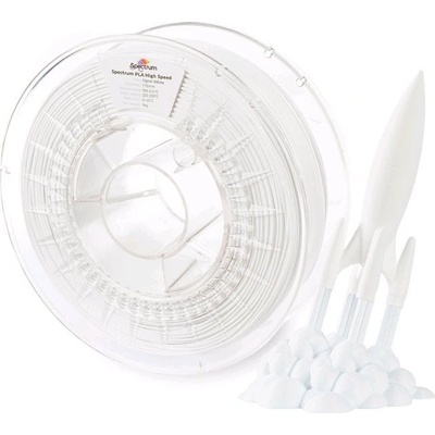 Spectrum 81047 3D филамент, PLA High Speed, 1, 75mm, 1000g, бял сигнал (81047)