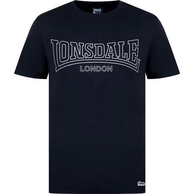 Lonsdale Tee Shirt Mens - Black