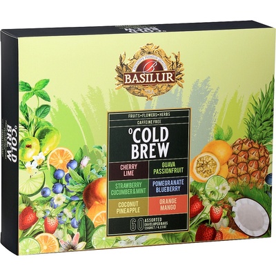 Basilur čaj Cold Brew Assorted papír 60 x 2 g