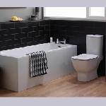 Ideal Standard Тоалетна чиния Ideal Standard Tesi Aquablade с хоризонтално оттичане, матово бяла (T0087V1)