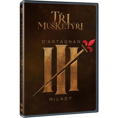 Tři mušketýři: D'Artagnan a Milady kolekce DVD – Zboží Dáma