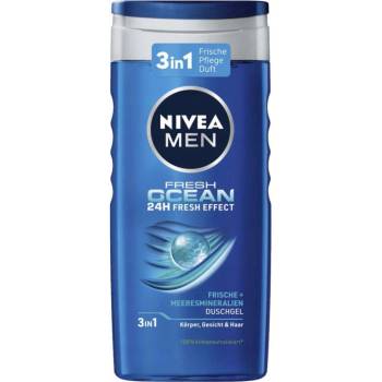 Nivea Men sprchový gél Ultra Charge 250 ml