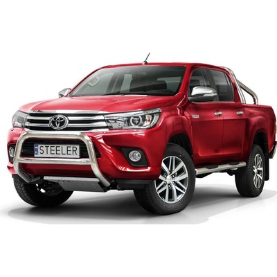 STEELER Predný ochranný rám nerez s EC homologáciou, Toyota Hilux N26, 2015-