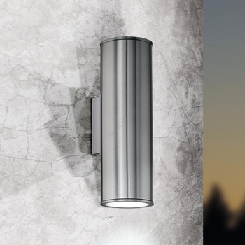 EGLO 33582 - LED RGBW външно осветление RIGA 2xGU10/5W/230V IP44, димируемо (EG33582)