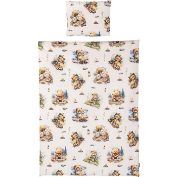 Chipolino Спално бельо от 3 части мечо в гората (3800933004604)