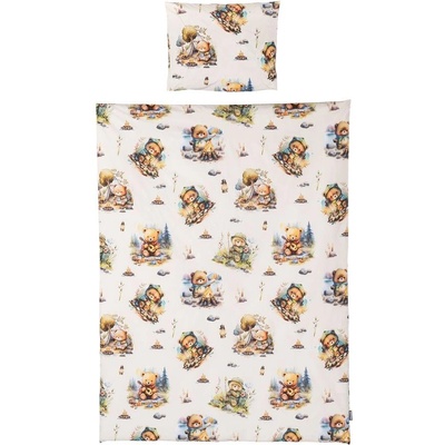 Chipolino Спално бельо от 3 части мечо в гората (3800933004604)