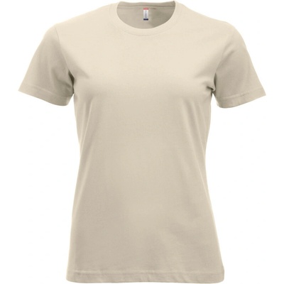 CLIQUE Tričko New Classic T Women krátký rukáv dámské COT67936108100 light khaki