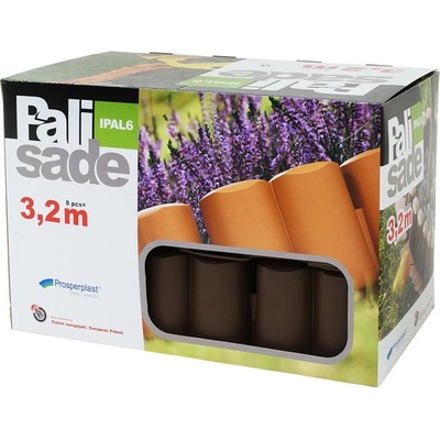 AKCIA IPAL6 PALISÁDA HNEDÁ 3,02mxh10CM